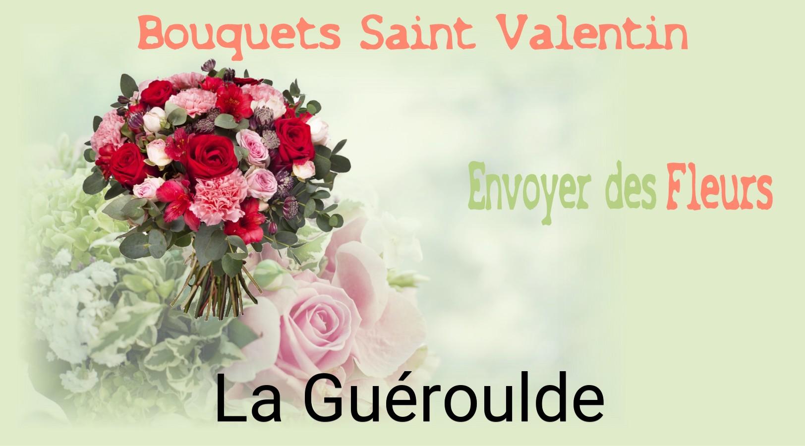 Roses de Saint-Valentin livrées à La Guéroulde
